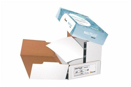 Mondi, MONDI Nautilus Kopierp. Box FSC A4 88078256 Frischfaser-Rec.80g SB 250, Papyrus Kopierpapier, A4, Maxbox, FSC, Frischfaser-Rec., 80g, SB, 88078256, (2500 Blatt)