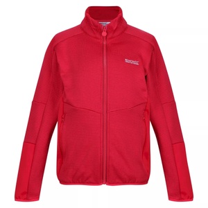 Regatta, Highton Iii Fleecejacke Durchgehender Reißverschluss Unisex Rubin 140, 