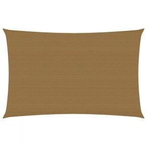 vidaXL, vidaXL Sonnensegel 160 g/m² Taupe 4x6 m HDPE