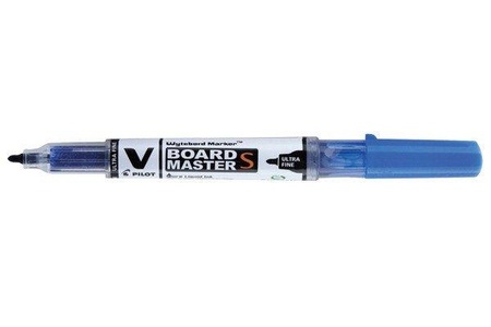 Pilot, PILOT Whiteboard Marker 0,8mm WBMAVSUFB blau V-Board Master S UF, Pilot V-Board Master S UF, 0,8mm, blau, Whiteboard Marker, 190.009.06