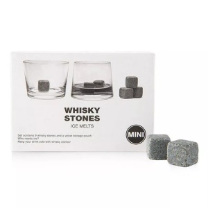 geschenkidee.ch, Whisky Steine 9er Set inkl. Aufbewahrungsbeutel