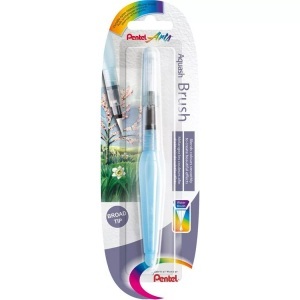 Pentel, PENTEL Aquash Wasserpinsel B XFRH/1-B blau, Pentel Aquash Brush, B, blau, Wasserpinsel, XFRH/1-B