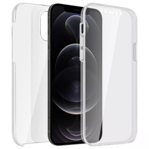 Avizar, Apple iPhone 12 Pro Max - Polycarbonat Schutzhülle, Avizar - Full Case iPhone 12 Pro Max Transparent, Transparent