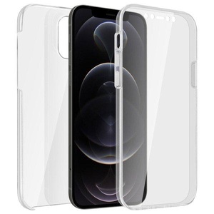 Avizar, Apple iPhone 12 Pro Max - Polycarbonat Schutzhülle, Avizar - Full Case iPhone 12 Pro Max Transparent, Transparent