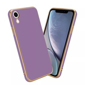 Cadorabo, Hülle für Apple iPhone XR mit Kameraschutz, Cadorabo - Hülle für Apple iPhone XR mit Kameraschutz, Lila
