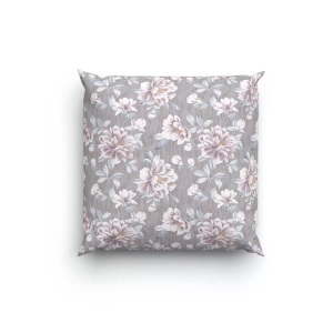 Lotus Bettwaren - Bettwäsche Bambus Moana anthrazit, 65x65cm, Multicolor