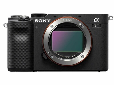 Sony, SONY Alpha 7C Body - Systemkamera (Fotoauflösung: 24.2 MP) Schwarz, Sony Fotokamera Alpha 7C Body Schwarz/Schwarz