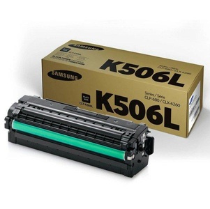 Samsung, Original HY Tonerpatrone schwarz Samsung CLT-K506L, Samsung S506 Toner XL bk - Samsung CLT-K506L/ELS, SU171A für z.B. Samsung CLP -680, Samsung CLP -680 DW, Samsung CLP -680 ND