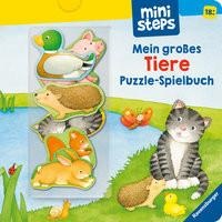 Ravensburger, Ravensburger ministeps: Mein großes Tiere Puzzle-Spielbuch, ministeps: Mein grosses Tiere Puzzle-Spielbuch