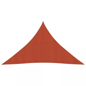 vidaXL, vidaXL Sonnensegel 160 g/m² Terrakottarot 3,5x3,5x4,9 m HDPE, vidaXL Sonnensegel 160 g/m² Terrakottarot 3,5x3,5x4,9 m HDPE