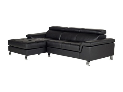 Vente-unique, Ecksofa Leder MISHIMA Ecke Links Ecksofa Leder MISHIMA Ecke Links