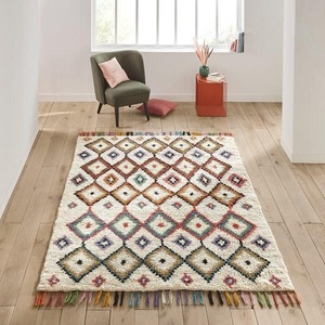 LA REDOUTE INTERIEURS, Teppich ''Ourika'' im Berberstil, La Redoute Intérieurs - Teppich Ourika im Berberstil, 120X170CM, Multicolor