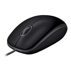 Logitech, Logitech B110 USB-Maus Optisch Schwarz, Logitech Maus B110 Silent