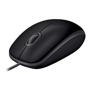 Logitech, Logitech B110 USB-Maus Optisch Schwarz, Logitech Maus B110 Silent
