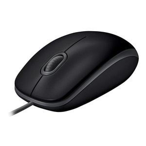 Logitech, Logitech B110 USB-Maus Optisch Schwarz, Logitech B110 Silent Maus