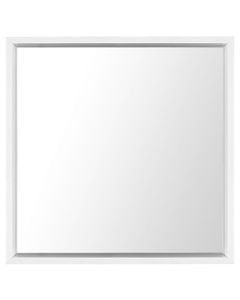 Beliani, Beliani Wandspiegel weiss quadratisch 50 x 50 cm BRIGNOLES, 