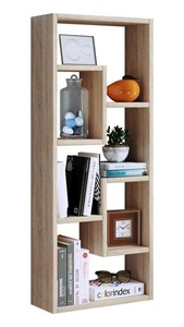 VCM, Holz Standregal Bücherregal Medienregal Aufbewahrung Raumteiler Deko Regal Vilo Holz Standregal Bücherregal Medienregal Aufbewahrung Raumteiler Deko Regal Vilo, MID.YOU Regal 36/92/15 cm honigeiche , Vilo , Holzwerkstoff , 36x92x15 cm , melaminharzbeschichtet,Nachbildung , stehend , 000657024602
