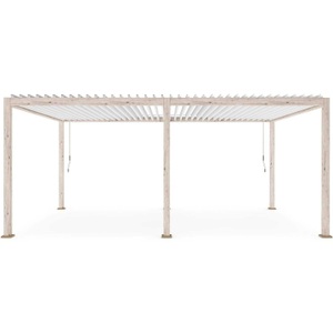 mutoni lifestyle, Gartenpavillon Ocean Rustik weiss 360x600, Gartenpavillon Ocean Rustik weiss 360x600