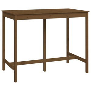 vidaXL, vidaXL Bartisch Honigbraun 140x80x110 cm Massivholz Kiefer, vidaXL Bartisch Honigbraun 140x80x110 cm Massivholz Kiefer
