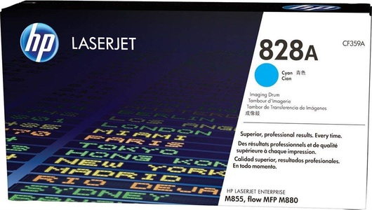Hp, HP 828A LaserJet Belichtungstrommel cyan, Hewlett Packard Fotoleitereinheit, blau, CF359A, (31'500 Seiten)