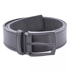 Duke, Gürtel, Matt, Leder Herren Schwarz Leicht 112cm, Duke - Gürtel D555 Ozzy, Matt, Geklebtes Leder, für Herren, Schwarz Leicht, Größe 112cm