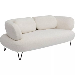 Kare Design, Sofa Peppo 2-Sitzer weiss 182, Sofa Peppo 2-Sitzer weiss 182