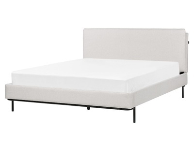 Beliani, Bett mit Lattenrost aus Polyester Modern CORIO Bett mit Lattenrost aus Polyester Modern CORIO