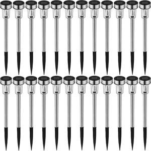 TecTake, 24 LED Solarlampen 24 LED Solarlampen
