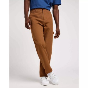 LEE, Hosen Carpenter Unisex Braun L34/W33, Lee - Hosen Carpenter, für Herren, Braun, Größe W33/L34