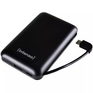 Intenso, Intenso XC10000 Powerbank (Zusatzakku) LiPo 10000 mAh 7314530, Intenso XC10000 Powerbank 10000 mAh LiPo USB-A, USB-C® Schwarz Statusanzeige