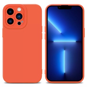 Cadorabo, Hülle für Apple iPhone 12 PRO MAX TPU Silikon, Cadorabo - Hülle für Apple iPhone 12 PRO MAX TPU Silikon, Orange