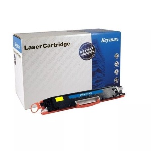 KEYMAX, KEYMAX Toner-Modul yellow CE312AKEY zu HP LJ Pro CP1025 1000 S., Keymax Toner, gelb, CE312AKEY, (1'000 Seiten)