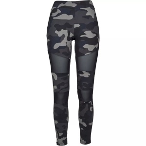 Urban Classics, Urban Classics Ladies - TECH MESH Fitness Leggings tarn camo Dark C..., URBAN CLASSICS - gestrickte leggings für en camo tech, XXXL