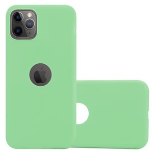 Cadorabo, Hülle für Apple iPhone 11 PRO TPU Silikon Candy, Cadorabo - Hülle für Apple iPhone 11 PRO TPU Silikon Candy, Pastellgrün