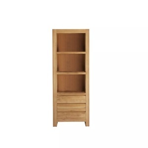 Tikamoon, Bücherregal aus massivem Teak Eden Bücherregal aus massivem Teak Eden, Tikamoon - Bücherregal aus massivem Teak Eden, One Size, Zimt