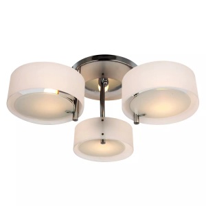 HOMCOM, HOMCOM - Deckenlampe, One Size, Weiss, HOMCOM - Deckenlampe, One Size, Weiss