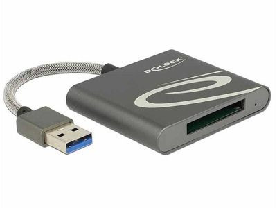 Delock, USB 3.0 Card Reader XQD 2.0, Kartenleser, Delock Card Reader Extern USB-A für XQD-2.0-Speicherkarten