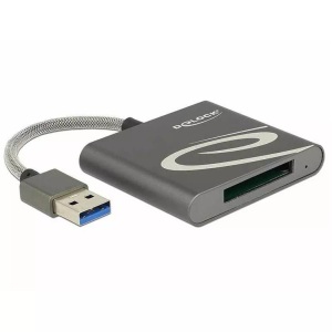 Delock, USB 3.0 Card Reader XQD 2.0, Kartenleser, Delock Card Reader Extern USB-A für XQD-2.0-Speicherkarten