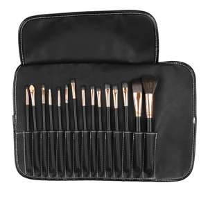 eStore, Schminkpinsel Mit Etui - 15 Pinsel Damen ONE SIZE, 