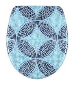 Diaqua, Diaqua WC-Sitz Nice Slow Down Mosaik, Diaqua WC-Sitz Nice Slow Down Mosaik | 38 × 46 cm