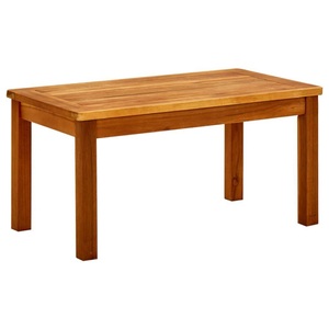 vidaXL, vidaXL Garten-Couchtisch 70x40x36 cm Massivholz Akazie, vidaXL Garten-Couchtisch 70x40x36 cm Massivholz Akazie