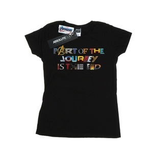 Marvel, Avengers Endgame Teil Der Reise Baumwolle Tshirt Damen Schwarz XL, MARVEL - Avengers Endgame Part Of The Journey TShirt, für Damen, Schwarz, Größe XL