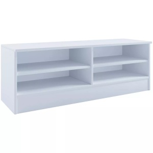 VCM, Holz TV Lowboard Möbel Fernsehschrank Tisch Konsole Fernsehtisch Balia Holz TV Lowboard Möbel Fernsehschrank Tisch Konsole Fernsehtisch Balia, VCM - TV Möbel | Lowboard Fernsehregal mit ausreichend Stauraum Maße H. 39 x B. 110 T. 35 cm Fernseh Balia, 110cm, Weiss