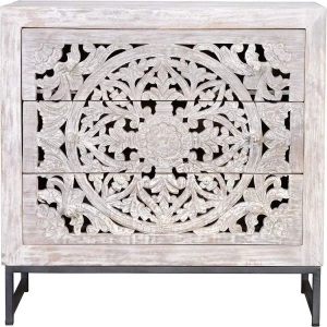 mutoni inspiration, Sideboard Mykonos Mango vintage weiss grau 80, Sideboard Mykonos Mango vintage weiss grau 80