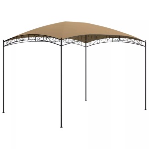 vidaXL, vidaXL Pavillon 3x4x2,65 m Taupe 180 g/m², vidaXL Pavillon 3x4x2,65 m Taupe 180 g/m²