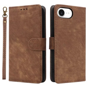 Cover-Discount, Cover-Discount - iPhone 16e Ledertasche mit RFID Blocker, Braun