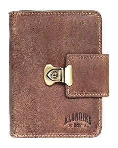 Klondike 1896, Klondike 1896 Geldbörse, Kreditkartenfächer, Klondike 1896 Geldbörse, echt Leder