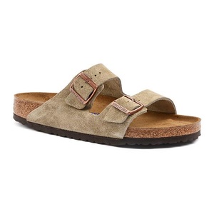 Birkenstock, Birkenstock Pantolette »Arizona«, Birkenstock - Arizona R-44, für Herren, Beige, Größe 44