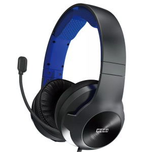 Hori, HORI PlayStation 4 Pro - Gaming Headset (Schwarz/Blau), Hori - Pro Kopfhörer Kabelgebunden Kopfband Gaming Schwarz, Blau, Blau