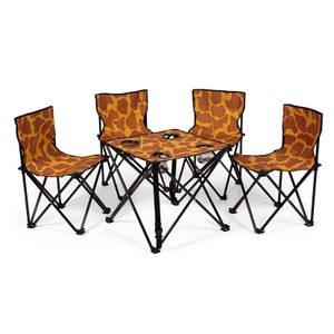 undefined, Campingtisch »Giraf«, Campingtisch »Zebraffo Giraffe 5er Kids«